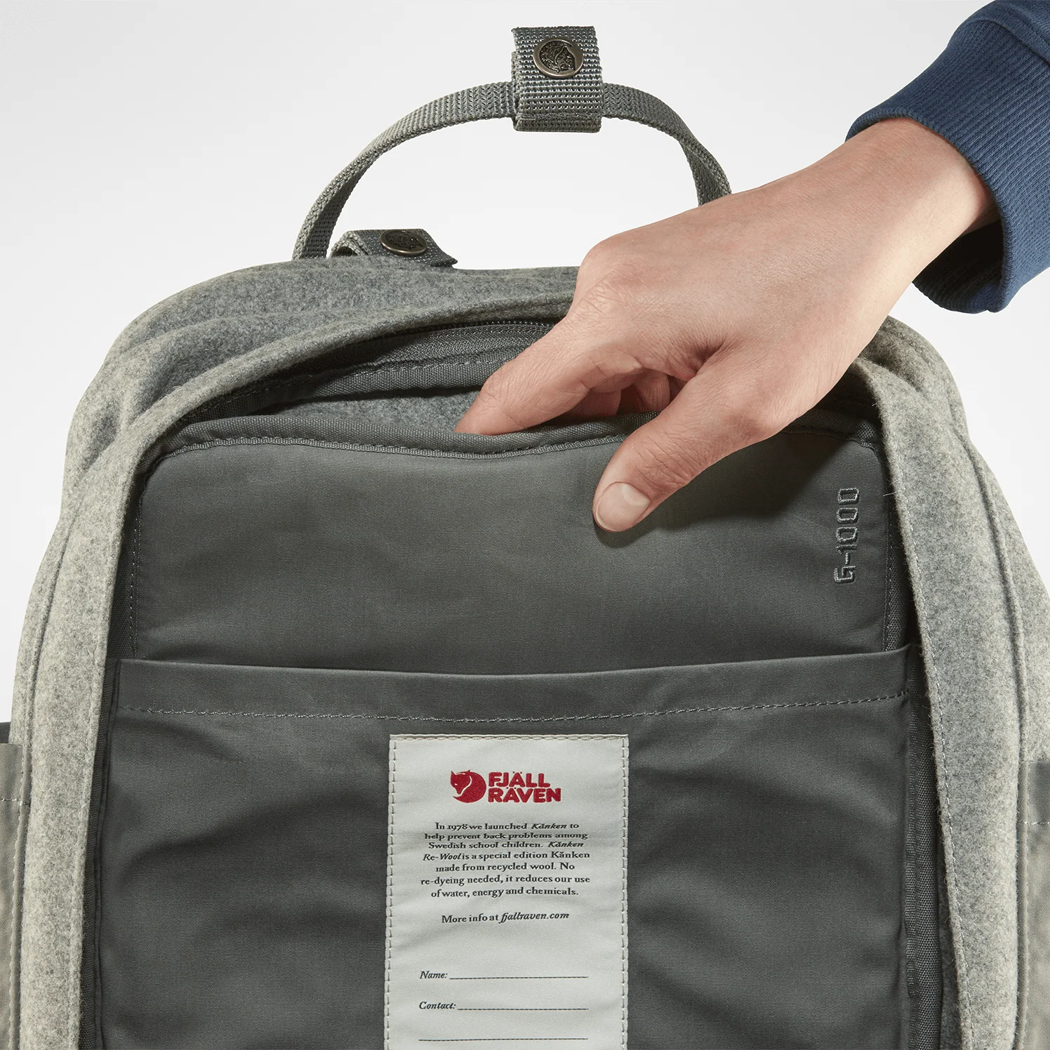 Kånken Re-Wool Laptop 15" - Image 4