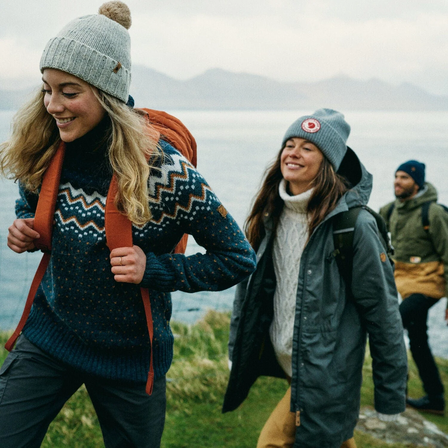 Övik Cable Knit Roller Neck W - Image 16