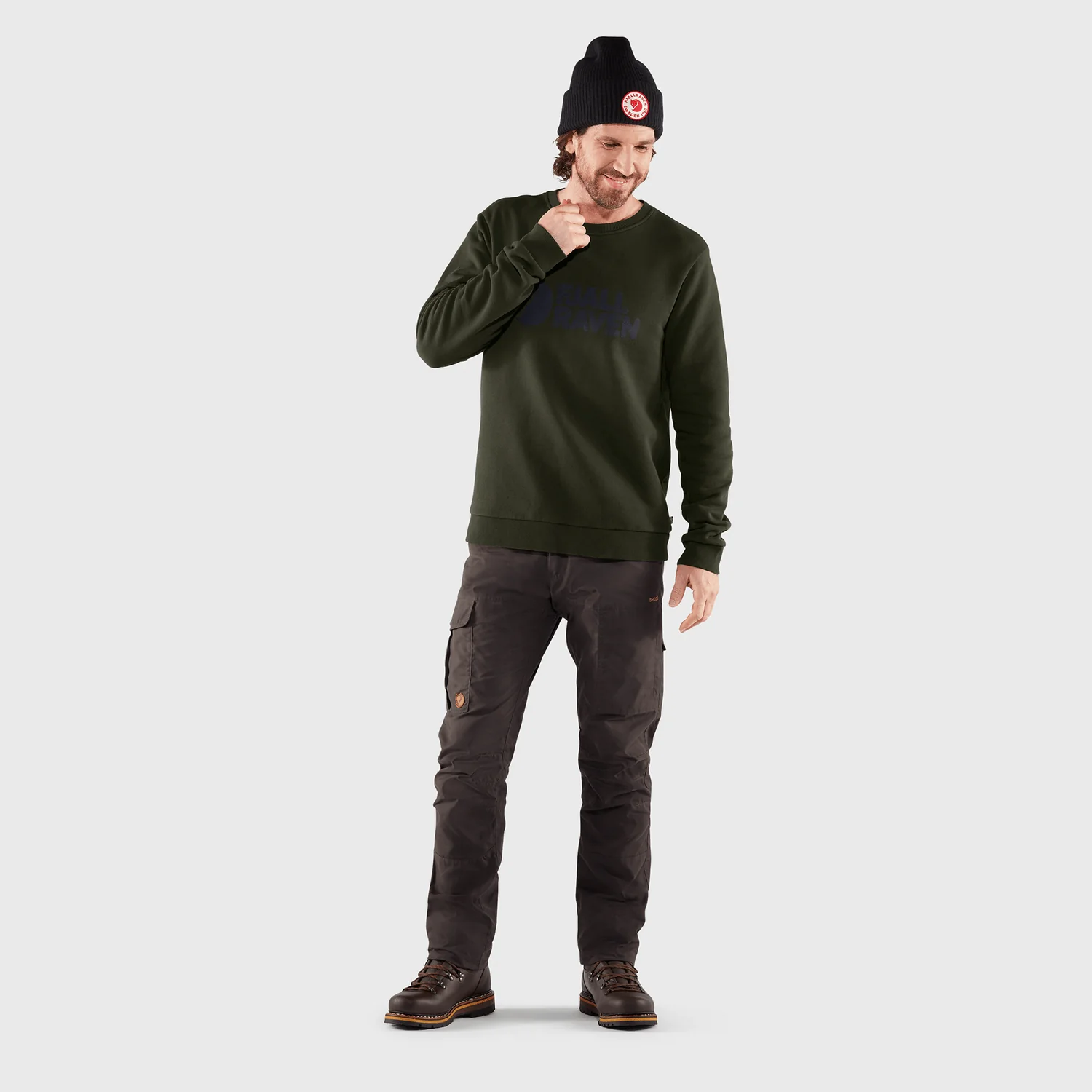 Fjällräven Logo Sweater M - Image 5