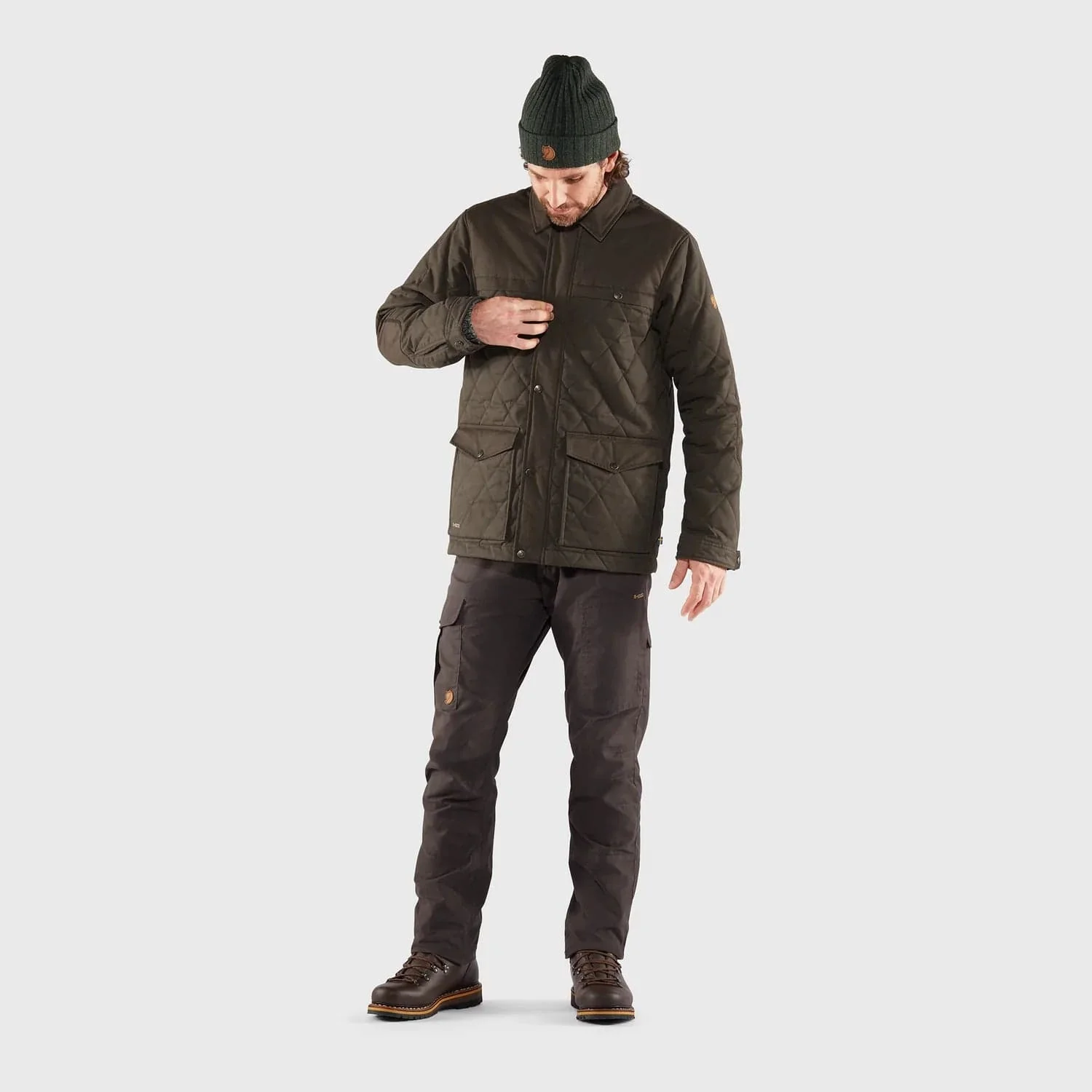 Övik Wool Padded Jacket M - Image 3