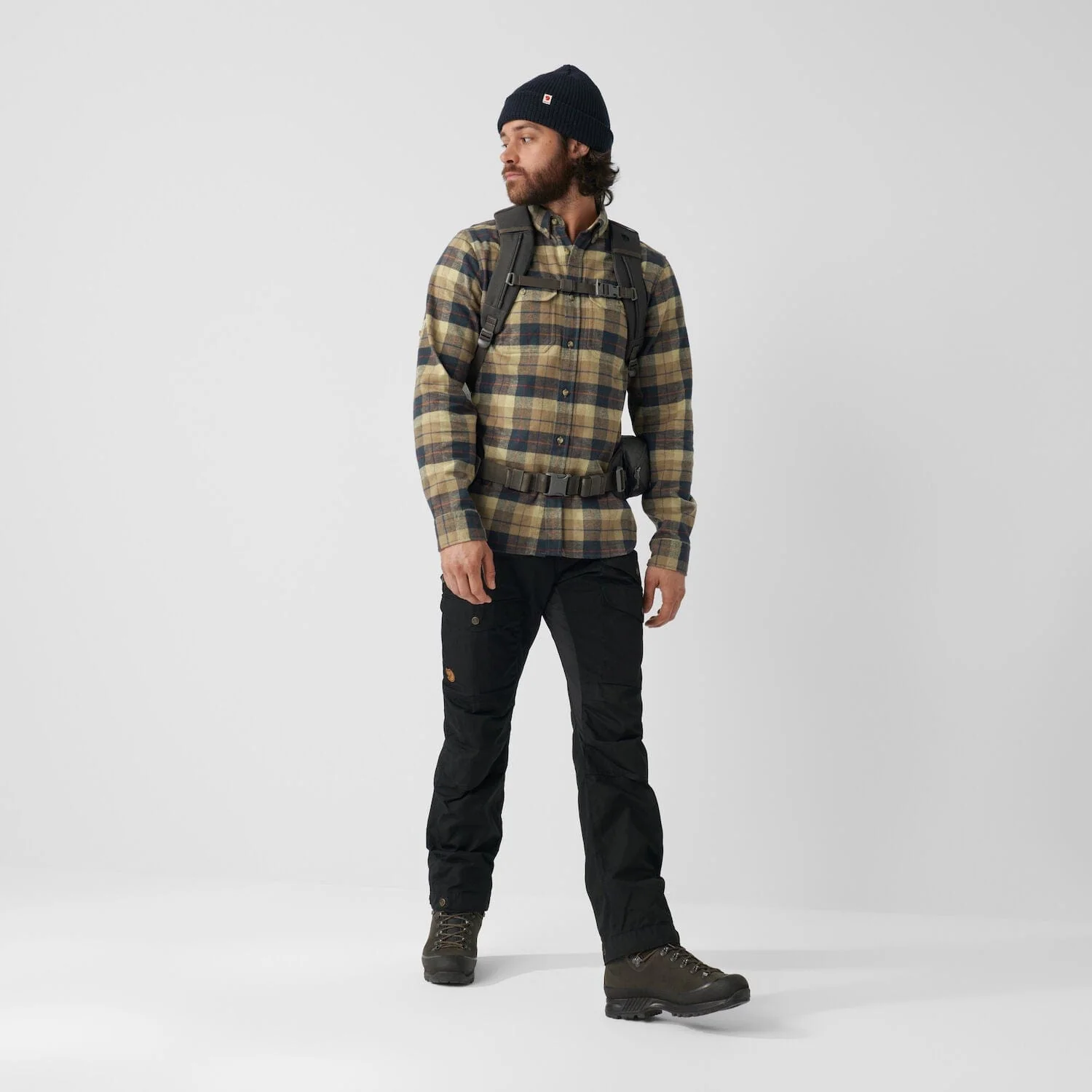 Singi Heavy Flannel Shirt M - Image 4
