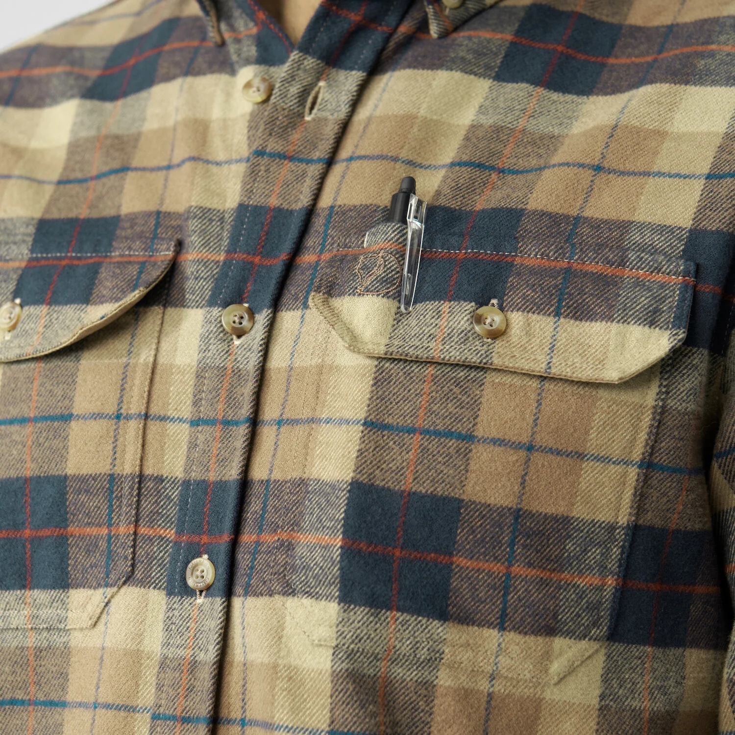 Singi Heavy Flannel Shirt M - Image 9